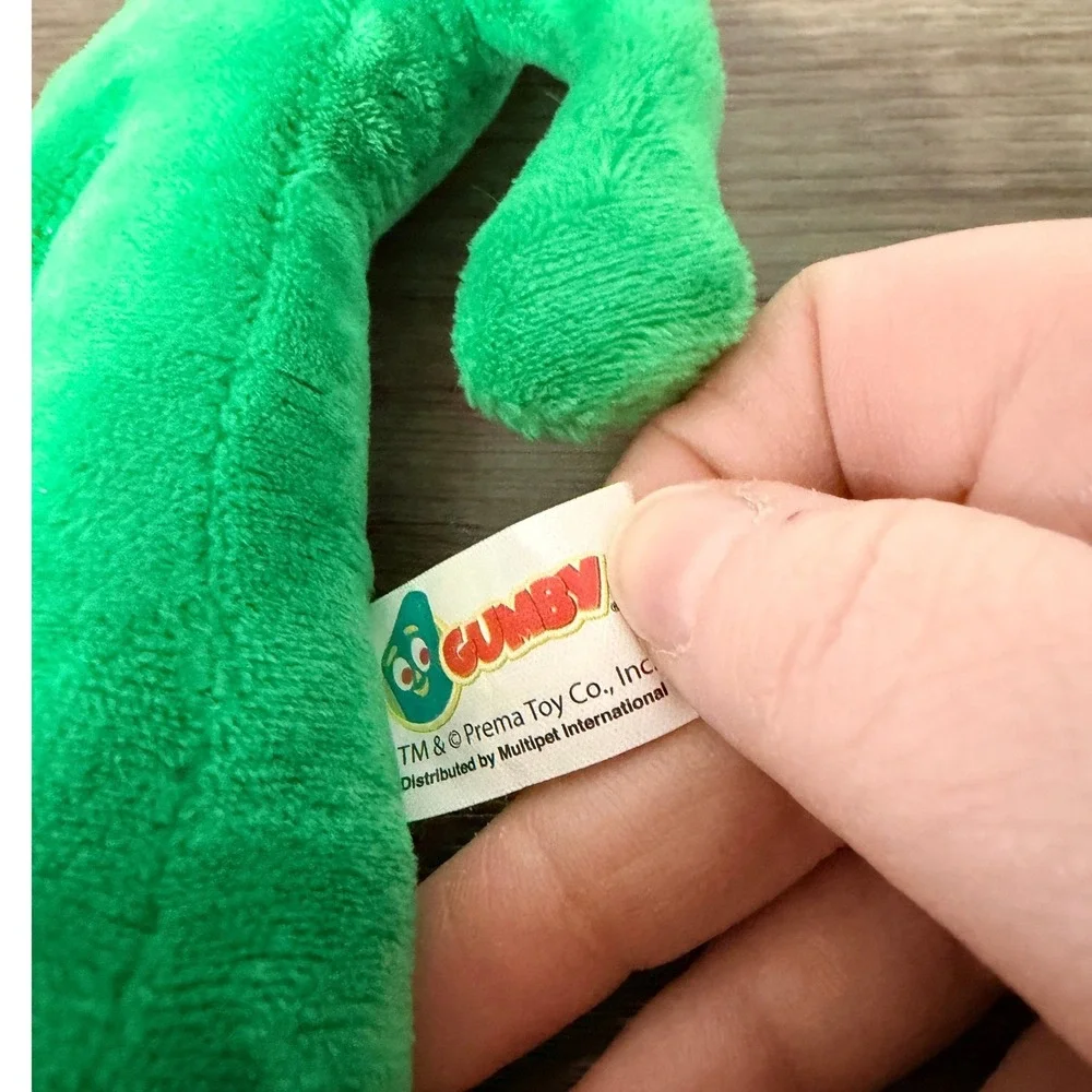 Gumby Plush Stuffed Toy Green 9 Inch‎ Prema Toy Co Multipet International